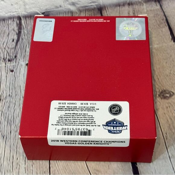 2018 Western Conference Champions Vegas Golden Knights Hallmark Ornament - Picture 1 of 4